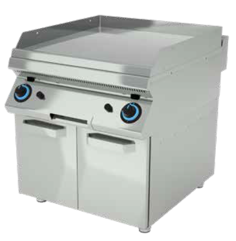 TRN.7IGK800+TRN.7DL80 || GAS CHROME GRILL PLATE - SMOOTH